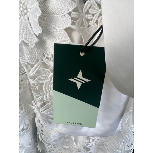 TUCKERNUCK Blanc Guipure Lace Daphne Dress NWT Size Small - Picture 9 of 10